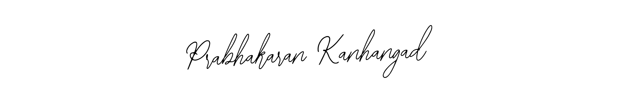 Also You can easily find your signature by using the search form. We will create Prabhakaran Kanhangad name handwritten signature images for you free of cost using Bearetta-2O07w sign style. Prabhakaran Kanhangad signature style 12 images and pictures png
